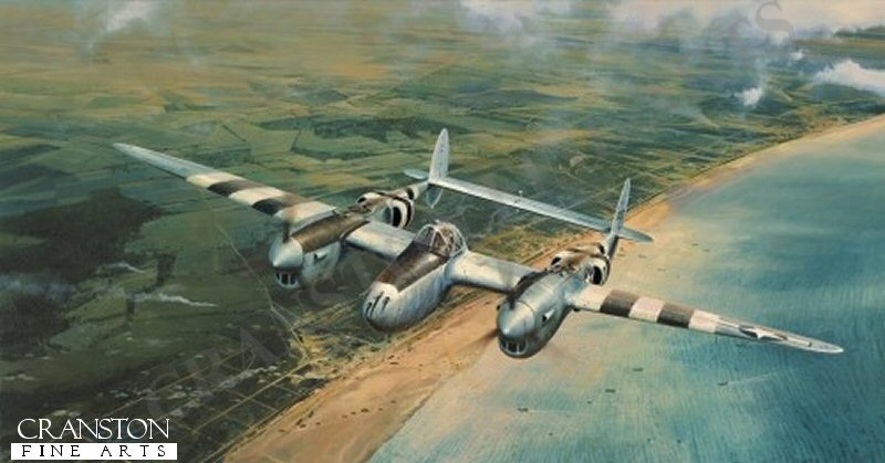 Doolittles D-Day, 6th June 1944 by Robert Taylor. (GS)