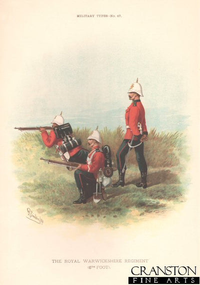 Royal Warwickshire Regiment (6th Foot) by Richard Simkin (P)
