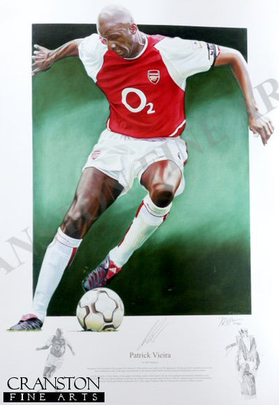 Patrick Vieira by Robert Highton.