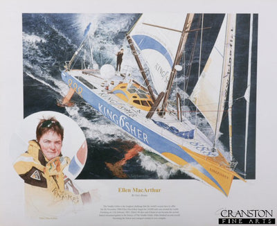 Ellen MacArthur by Gary Keane. (B)