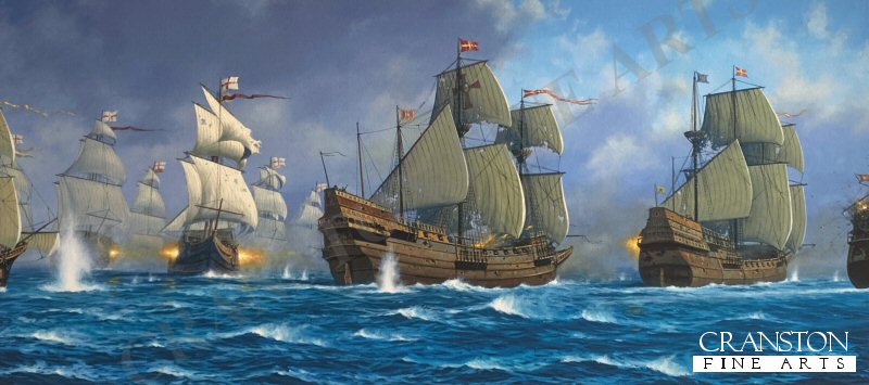 Defeat of the Spanish Armada by Stan Stokes.