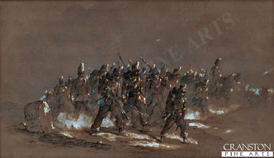Fusiliers on the March by Major T S Seccombe. (P)