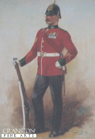 Dorsetshire Regiment by Harry Payne.