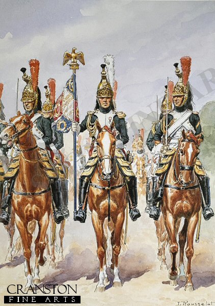 Garde Imperiale Dragons de LImperatrice - Tenue de Campagne Lieutenant Porte-Aigle 1811-1813 by L Rousselot