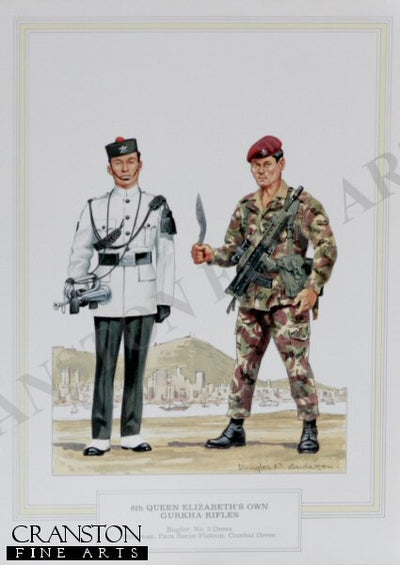 6th Gurkha Rifles by Douglas Anderson