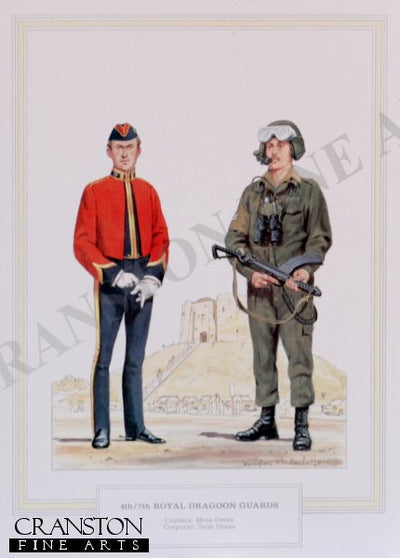 4th/7th Royal Dragoon Guards by Douglas Anderson.