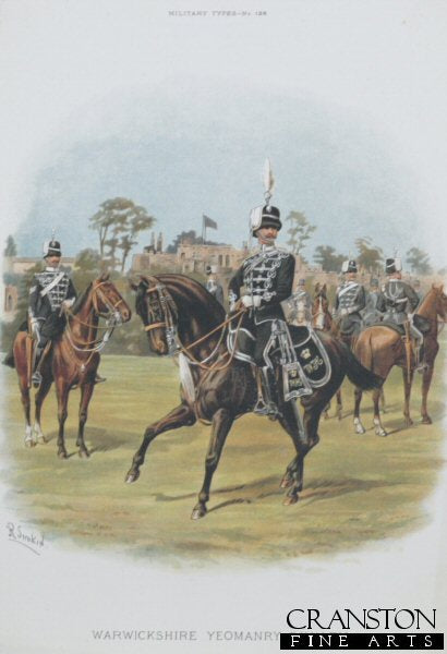 Warwickshire Yeomanry by Richard Simkin (P)