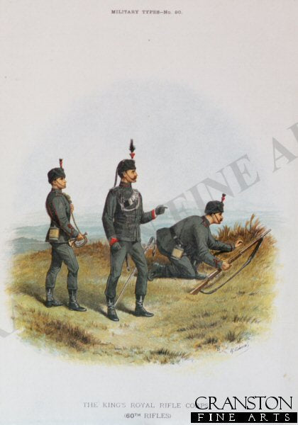 The Kings Royal Rifle Corps by Richard Simkin (P)