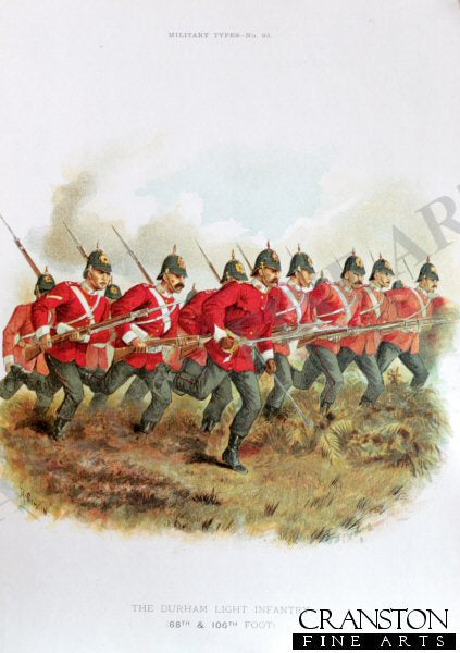Durham Light Infantry by Richard Simkin. (P)