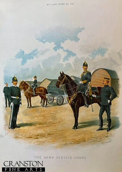 Army Service Corps by Richard Simkin