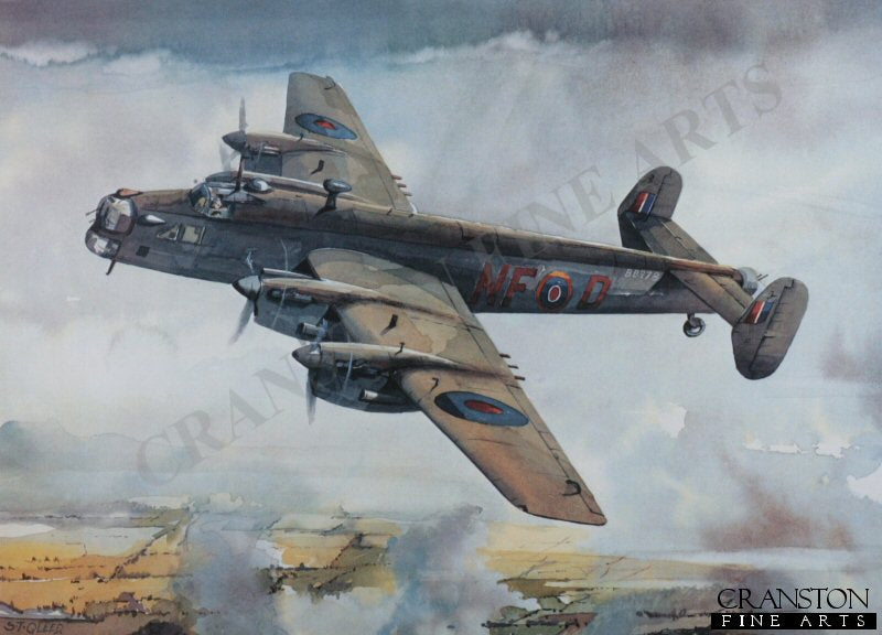 Handley Page Halifax by Stanley Gleed.