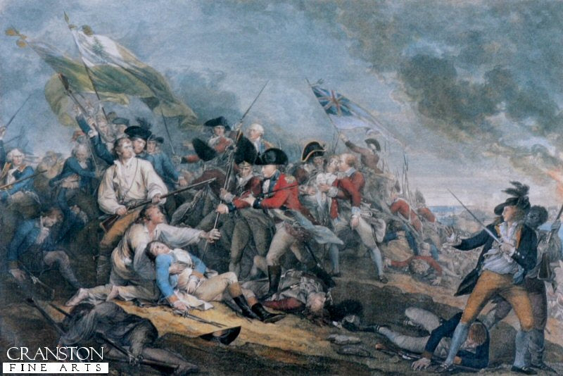 Bunkerhill, 1775 by John Trumble. (GS)