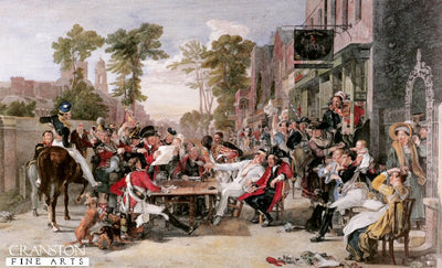 Chelsea Pensioners Reading the Gazette of the Battle of Waterloo by Wilkie.