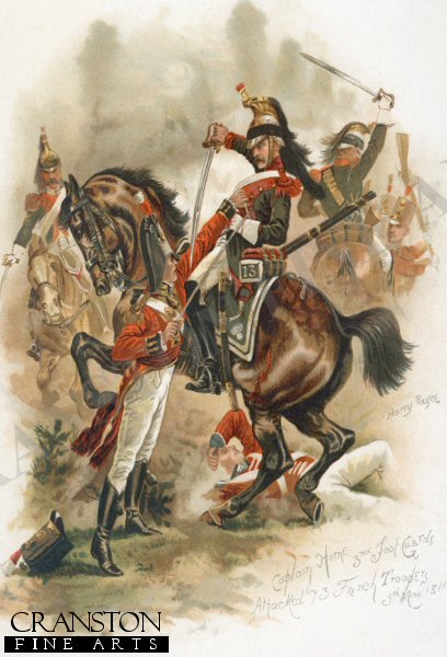 Captain Home of the 3rd Foot Guards by Harry Payne