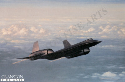 Lockheed SR-71A 64-17973 of 9th SRW, USAF by Keith Woodcock.