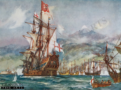 Blakes St George at Santa Cruz by Charles Dixon.