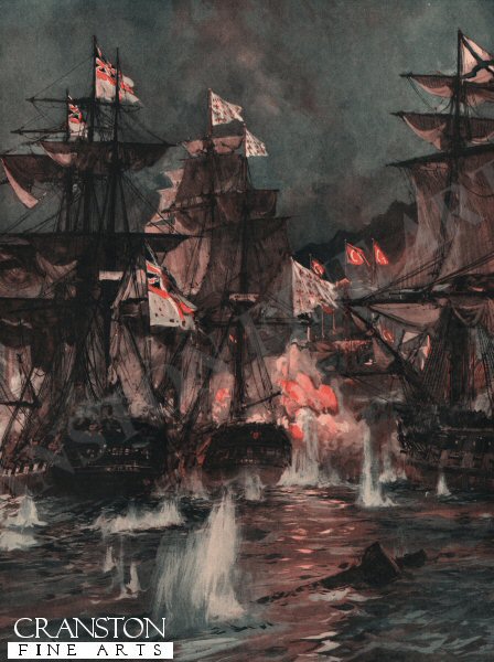 The Battle of Navarino by Charles Dixon