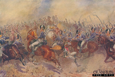 The 12th Light Dragoons at Salamanca, July 22nd 1812 by B Granville Baker