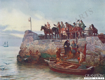 A Lost Cause: The Flight of James II After the Battle of the Boyne, 1690 by Andrew Carrick Gow.