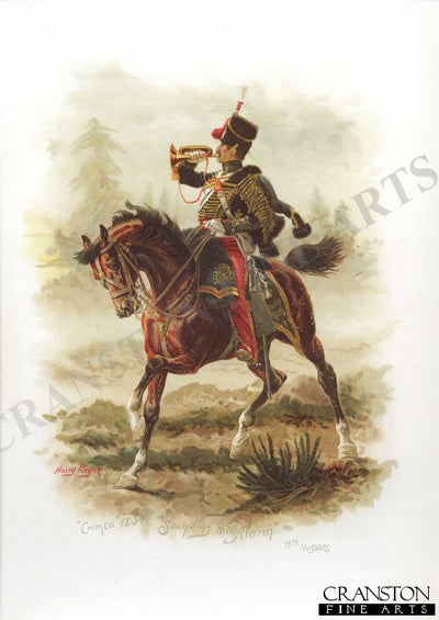 Sounding the Alarm, Crimea 1854 by Harry Payne