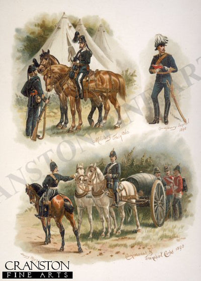 Commissariat and Transport Corps by Harry Payne.