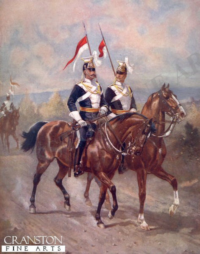 The Advance Guard of the 17th Lancers by Harry Payne.