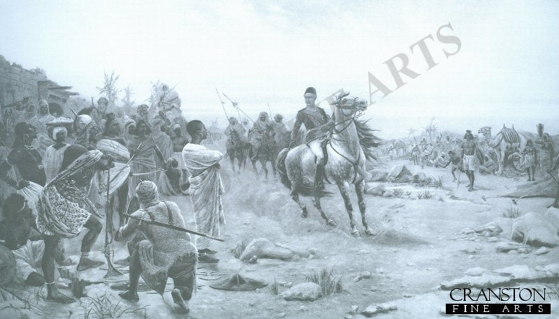 General Gordon Quelling a Riot at Darfur by Stanley Berkeley. (B)