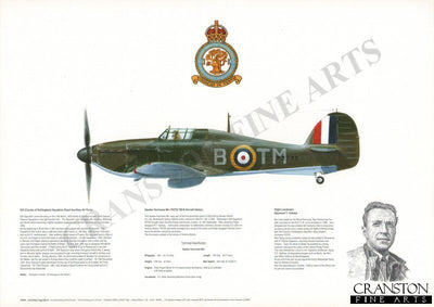 Hawker Hurricane MkI P2725 TM-B. by M A Kinnear.