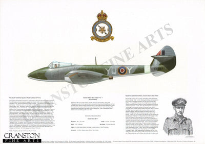 Gloster Meteor Mk F.1 EE227 YQ-Y. by M A Kinnear.