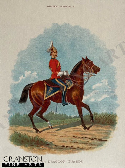 4th Dragoon Guards by Richard Simkin.