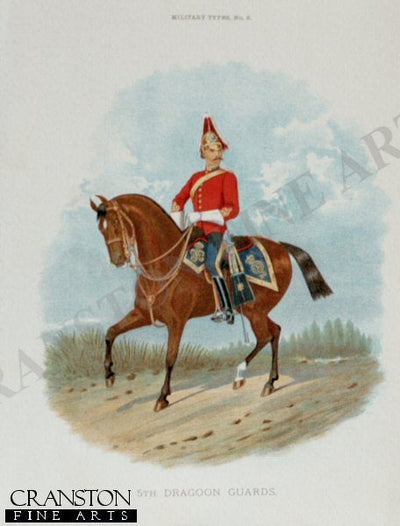 5th Dragoon Guards by Richard Simkin.