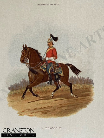 1st Dragoons by Richard Simkin.