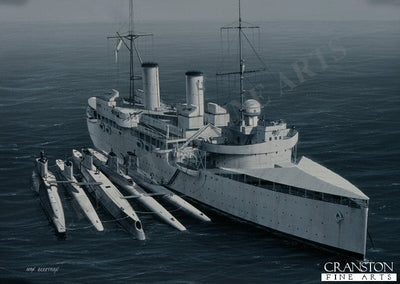 HMS Maidstone by Ivan Berryman. (B)