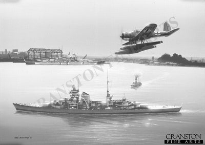 Prinz Eugen by Ivan Berryman. (B)