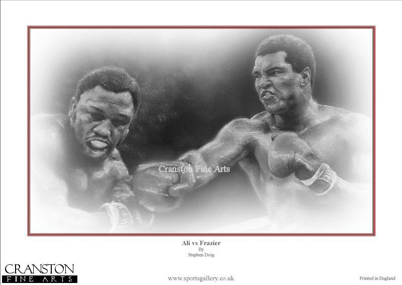 Ali vs Frazier by Stephen Doig.