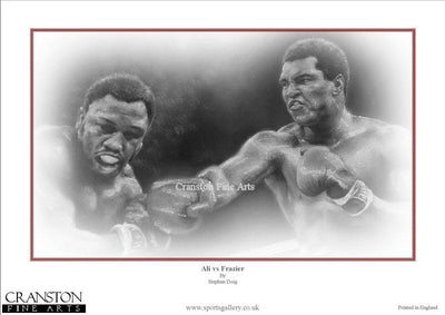 Ali vs Frazier by Stephen Doig.