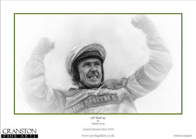 A P McCoy by Stephen Doig.