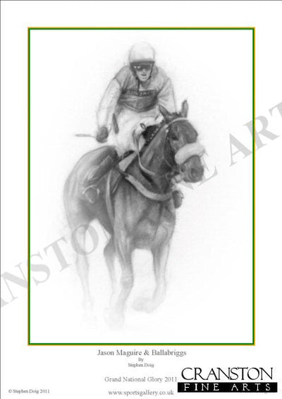 Jason Maguire and Ballabriggs by Stephen Doig.