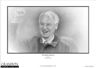 Sir Bobby Robson by Stephen Doig.