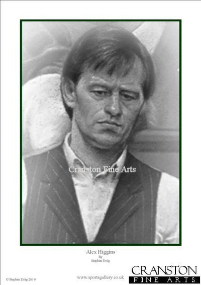 Alex Higgins - Snooker Legend by Stephen Doig.