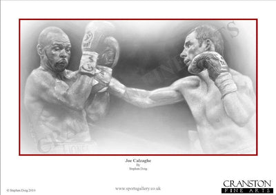 Joe Calzaghe by Stephen Doig.