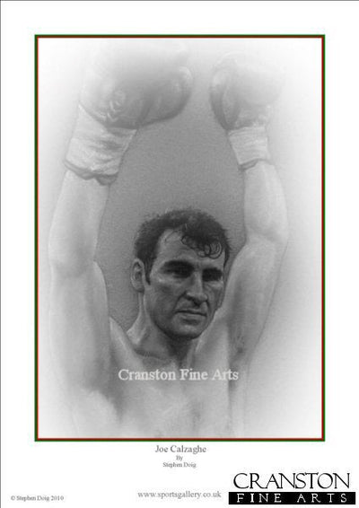 The Italian Dragon - Joe Calzaghe by Stephen Doig.