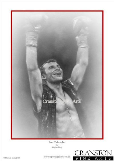 Undefeated - Joe Calzaghe by Stephen Doig.