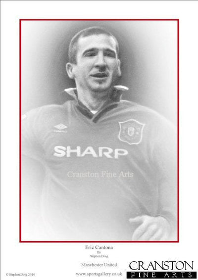 Cantona - Manchester United Legend by Stephen Doig.