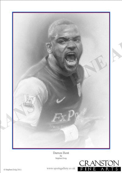 Darren Bent by Stephen Doig.