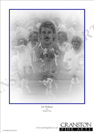 Ian Botham by Stephen Doig.