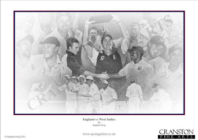England vs West Indies by Stephen Doig.