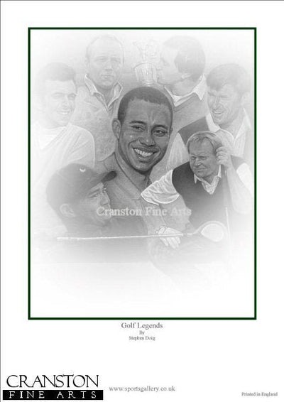 Golf Legends by Stephen Doig.