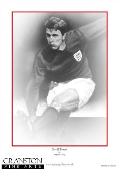 Geoff Hurst by Stephen Doig.