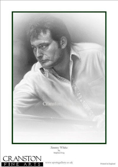 Jimmy White - Snooker Legend by Stephen Doig.